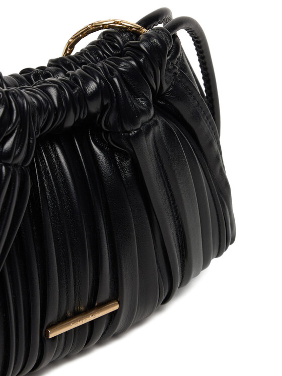 Calvin Klein Calvin Klein Borsetta Drawstring Plisse Conv Mini Cb P LV04F3077G Nero