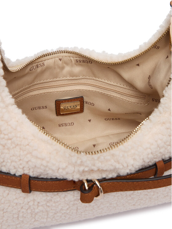 Guess Guess Rankinė Taylor Mini HWWS2 32577 Kreminė