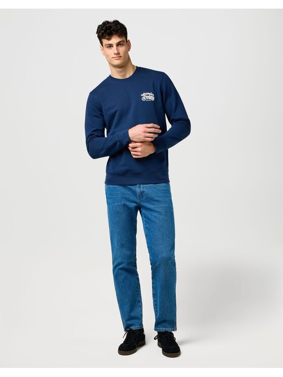 Wrangler Wrangler Jeans RIVER Blu Straight Fit