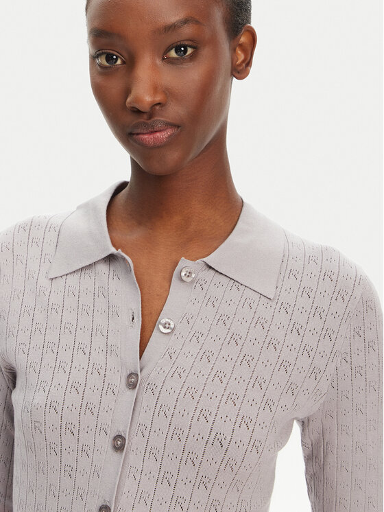 ROTATE ROTATE Pullover 113785039 Grau Slim Fit