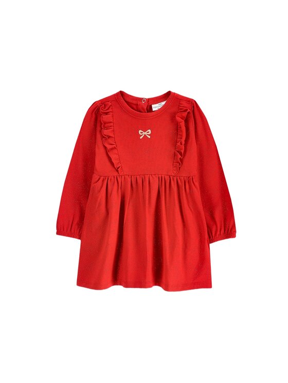 Coccodrillo Coccodrillo Elegantní šaty ZC6129601EBG-009 Červená Regular Fit