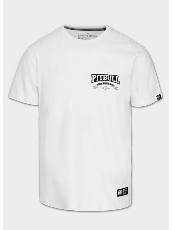 PITBULL PITBULL T-Shirt TROUBLEMAKER Biały Regular Fit