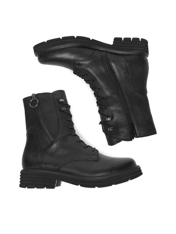 Remonte Remonte Schnürschuhe CEO-D3A71-00 Schwarz