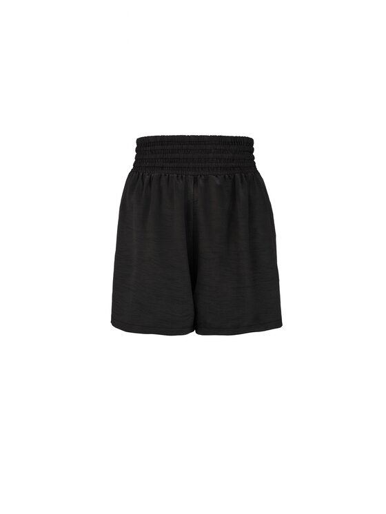 MAI MAI Szorty materiałowe LISA Czarny Feminine Fit