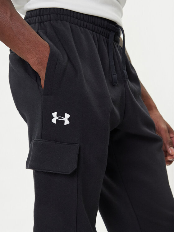 Under Armour Under Armour Παντελόνι φόρμας Ua Rival 1382134 Μαύρο Regular Fit