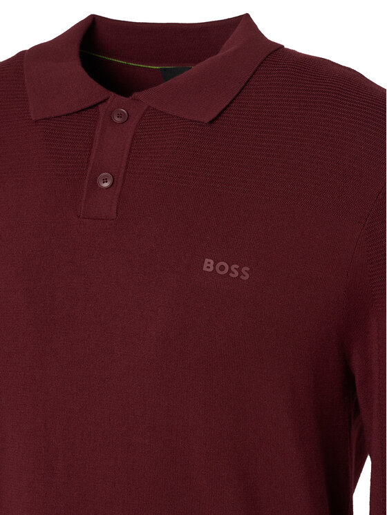 BOSS BOSS Pulover Momentum-X PL 50568962 Vișiniu Regular Fit