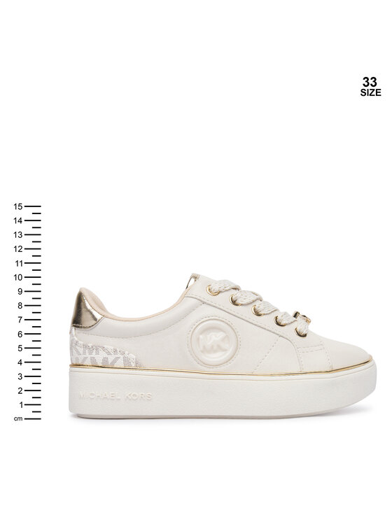 MICHAEL Michael Kors MICHAEL Michael Kors Snīkeri Jordana Finn MK03912256 Balts