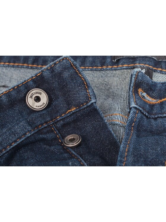 Just Cavalli Just Cavalli Jeansy S03LA0089 N31721 Tmavomodrá Regular Fit
