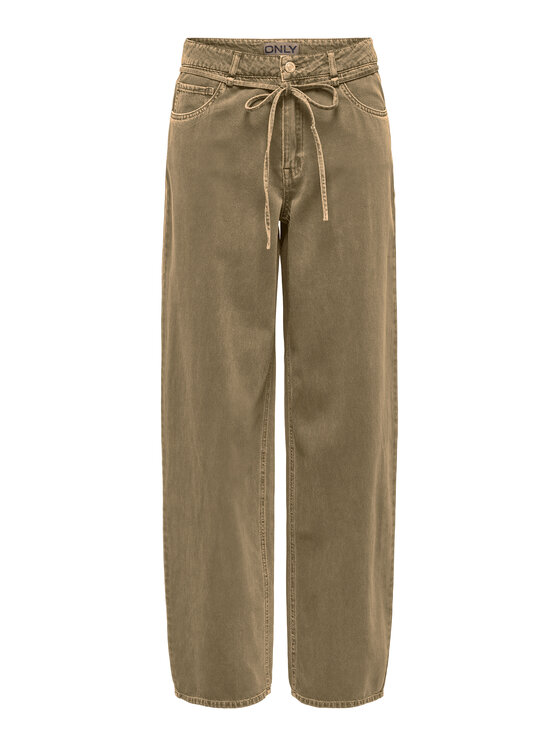 ONLY ONLY Джинси Gianna 15372521 Хакі Straight Leg