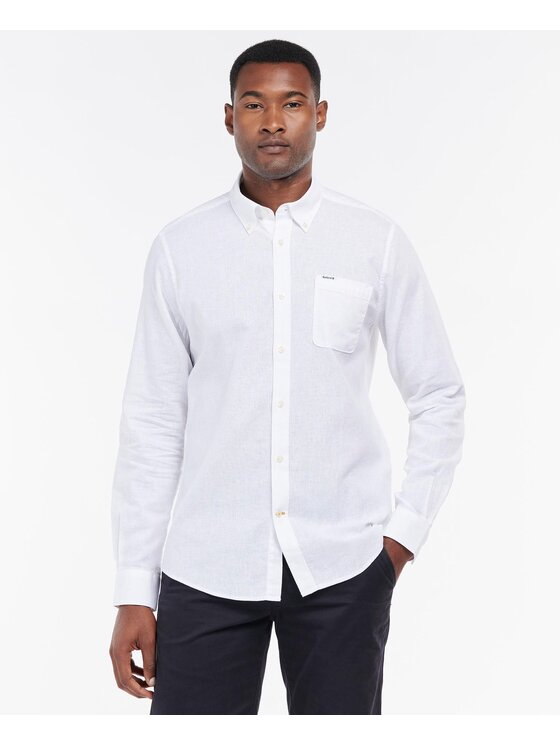 Barbour Barbour Camicia 251mmsh5090-wh11 Bianco Regular Fit