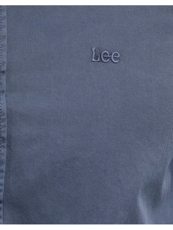 Lee Lee Camicia PATCH Grigio Regular Fit