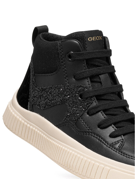 Geox Geox Sportcipők J Laquinny Girl J66M3D 05402 C9999 S Fekete