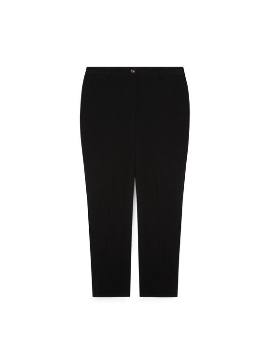 Fiorella Rubino Fiorella Rubino Spodnie materiałowe P031L002379N033 Czarny Regular Fit