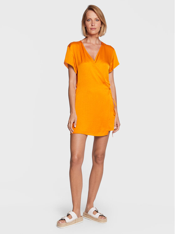 American Vintage American Vintage Ежедневна рокля Widland WID14IE23 Оранжев Regular Fit