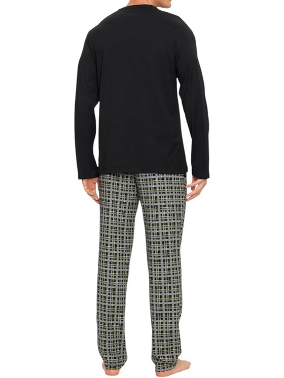 Emporio Armani Emporio Armani Pigiama pj set - Emporio Armani - new check Nero