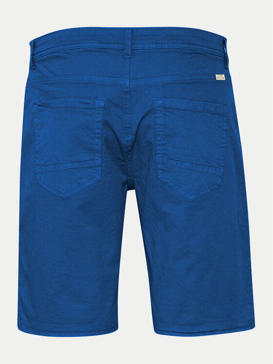 Blend Blend Medžiaginiai šortai 20716713 Tamsiai mėlyna Slim Fit