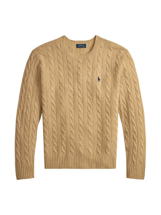 Polo Ralph Lauren Polo Ralph Lauren Пуловер 710876762009 Бежов Regular Fit