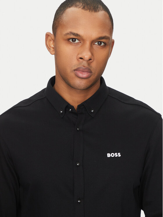 BOSS BOSS Koszula 50533163 Czarny Regular Fit