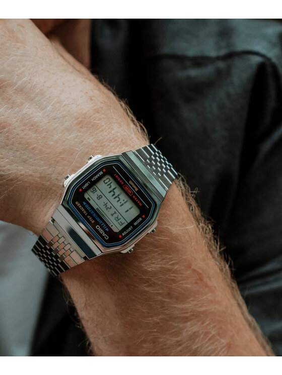 Casio Casio Hodinky ABL-100WE-1AEF Stříbrná