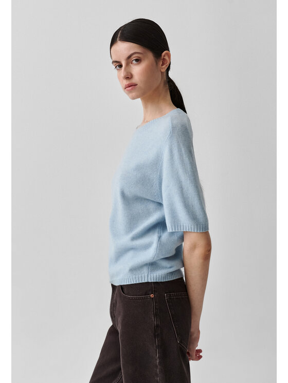 TATUUM TATUUM Sweter SEMITRI Niebieski Classic Fit