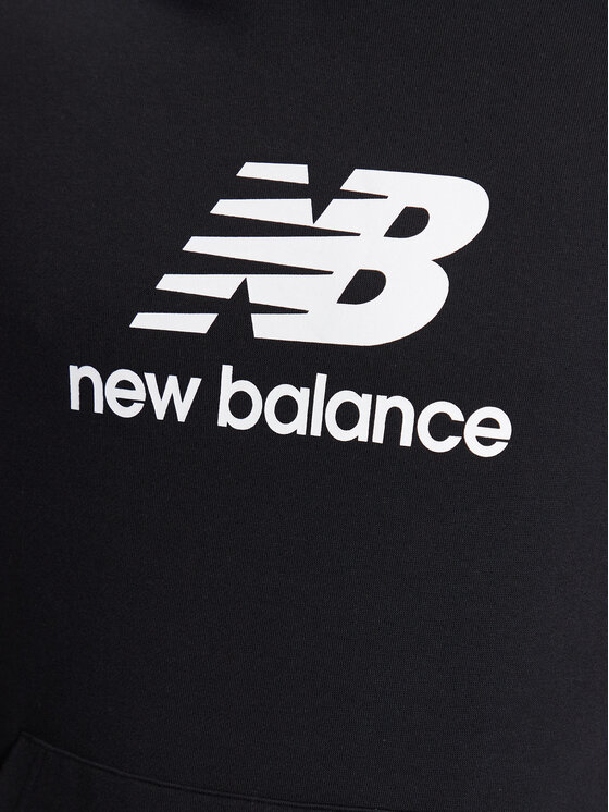New Balance New Balance Μπλούζα MT31537 Μαύρο Relaxed Fit