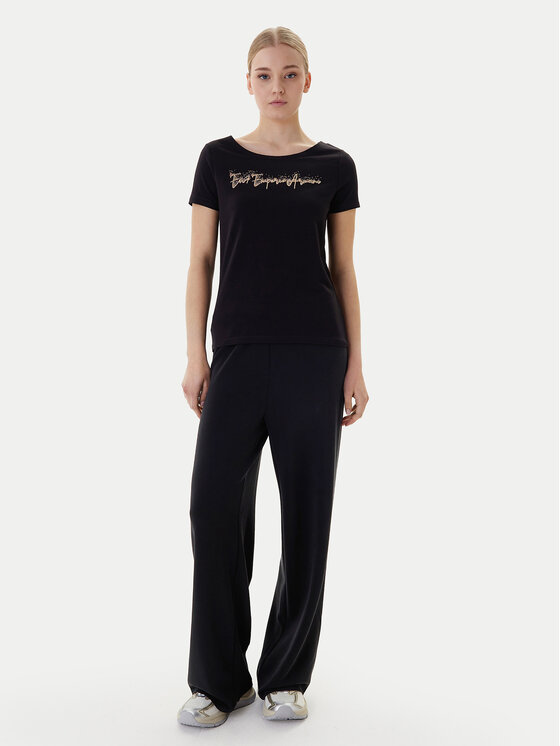 EA7 Emporio Armani EA7 Emporio Armani Marškinėliai 7W000978 AF10373 UC001 Juoda Slim Fit