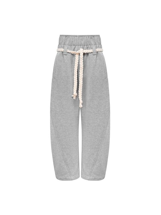 MANDRAGORA MANDRAGORA Spodnie damskie Sento Szary Standard Fit