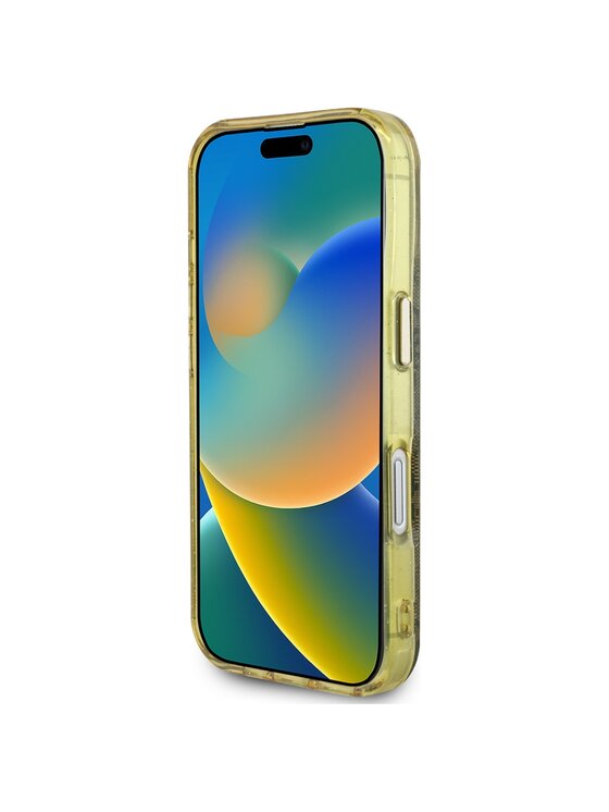 Guess Guess Etui na telefon Apple iPhone 16 Brązowy