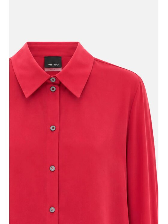 PINKO PINKO Koszula Crackers Camicia Czerwony Regular Fit
