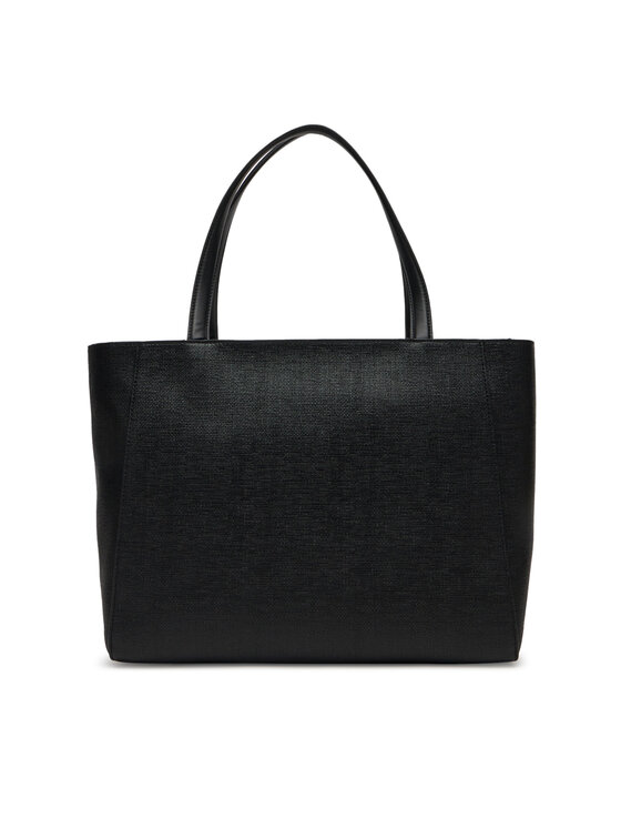Calvin Klein Calvin Klein Τσάντα Ck Medium Shopper_Tex K60K613178 Μαύρο