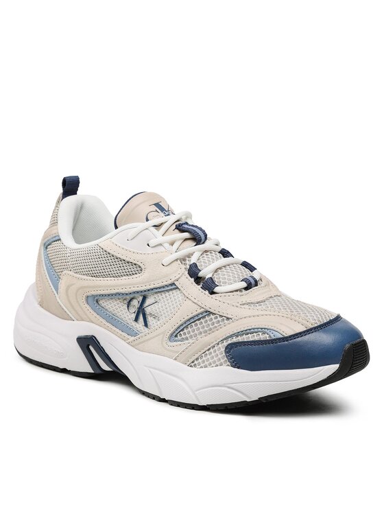 Calvin Klein Jeans Calvin Klein Jeans Laisvalaikio batai Retro tennis Su-Mesh YM0YM00589 Smėlio