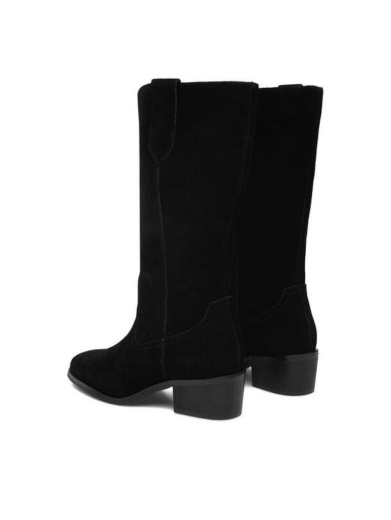 Simple Simple Kaubojske čizme SL-44-02-000113 Crna