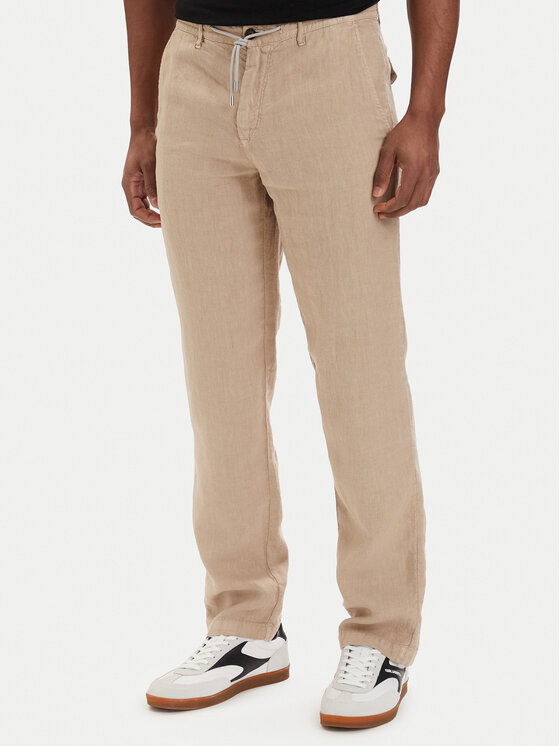 KARL LAGERFELD Pantaloni chino 265358 562818 Bej Regular Fit