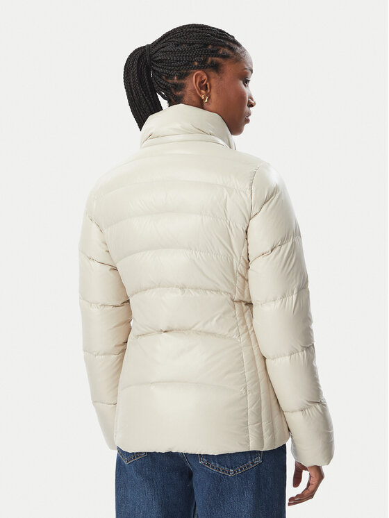 Hetregó Hetregó Pūkinė striukė Inari 8R624KF 26W004 Kreminė Slim Fit
