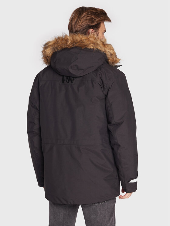 Helly hansen black parka best sale