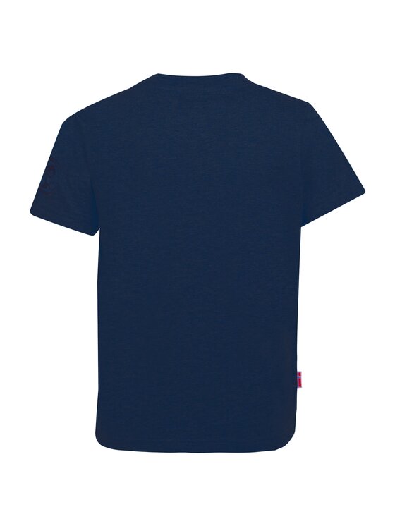 TROLLKIDS TROLLKIDS T-Shirt 113-110 Granatowy Regular Fit