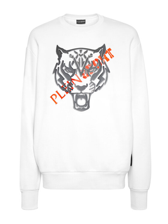 Plein Sport Plein Sport Longsleeve 1267 Bianco Regular Fit