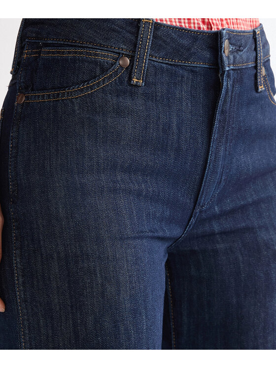 Wrangler Wrangler Jeansy 112378172 Niebieski Wide Leg
