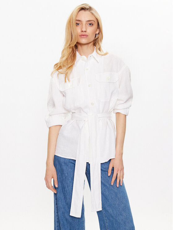 Polo Ralph Lauren Košeľa 211906126001 Biela Regular Fit