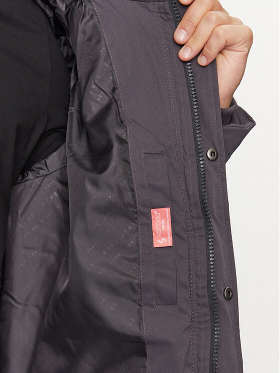 Pepe Jeans Pepe Jeans Kurtka zimowa Biel PM402837 Szary Regular Fit
