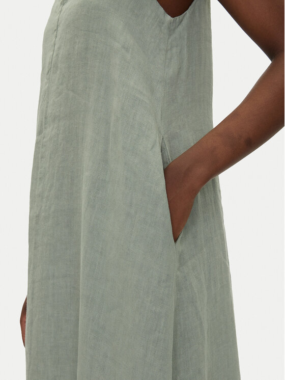 Bomboogie Bomboogie Poletna obleka AW8391TLIV5 Zelena Regular Fit