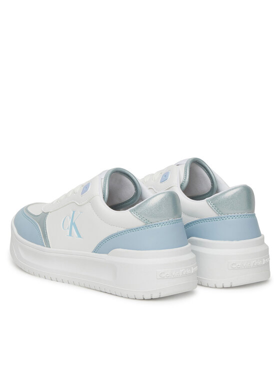 Calvin Klein Jeans Calvin Klein Jeans Sneakersy Low Cut Lace-Up V3A9-82020-1355 Biały