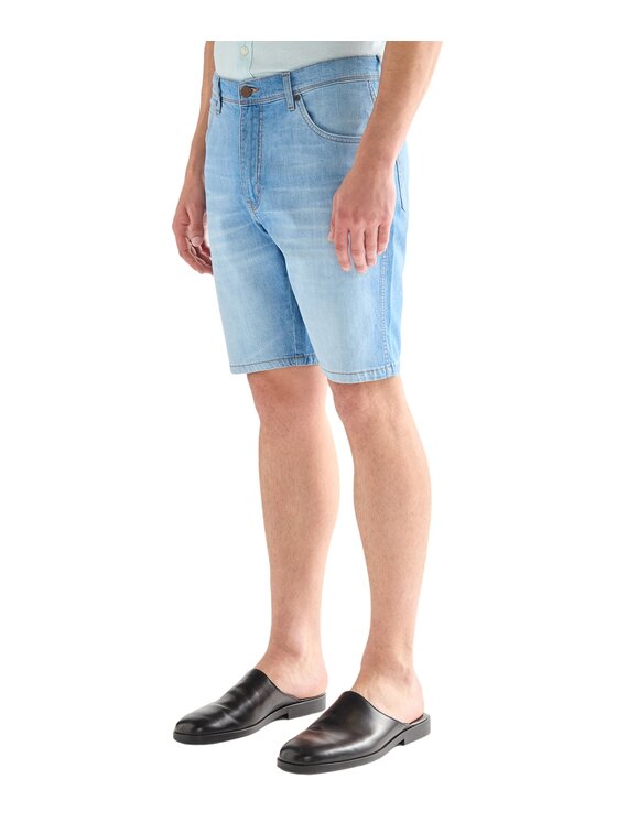 Wrangler Wrangler Szorty jeansowe 112378706 Niebieski Regular Fit