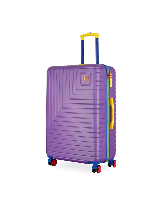 Semi Line Semi Line Valigia grande T5940-3 Viola
