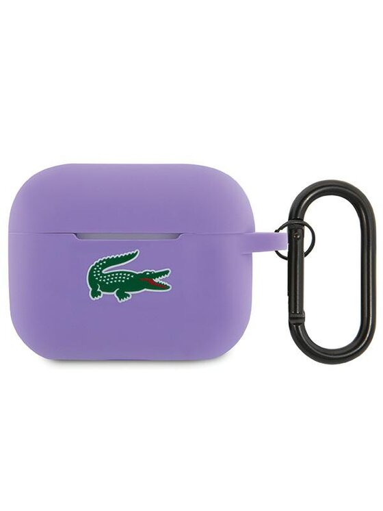 Etui na słuchawki Lacoste, Fioletowe, AirPods Pro 2