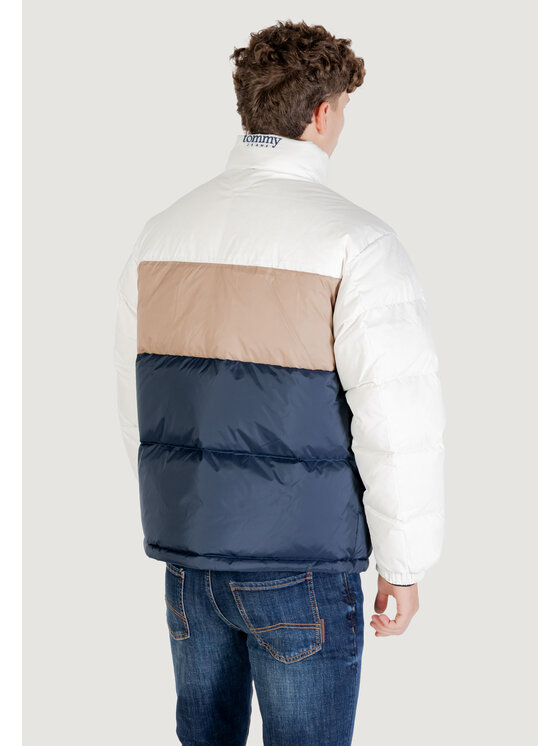 Tommy Jeans Tommy Jeans Μπουφάν πουπουλένιο TJM ALASKA DOWN CLBK Λευκό Egg Fit