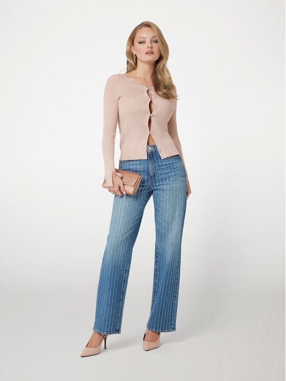Guess Guess Jeansy 172233 Niebieski Relaxed Fit