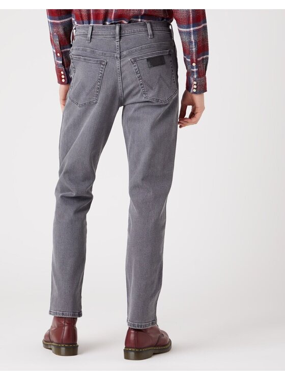 Wrangler Wrangler Jeansy TEXAS Szary Straight Fit