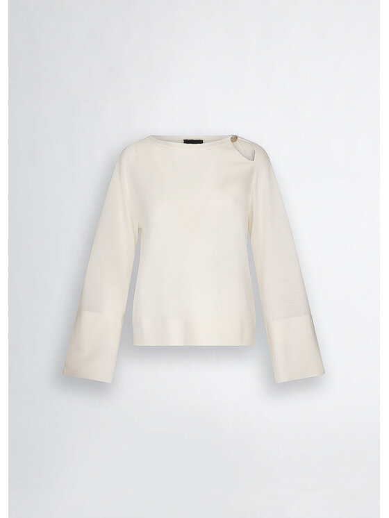 Liu Jo Liu Jo Maglione CA5103MA63OX0256 Bianco Regular Fit