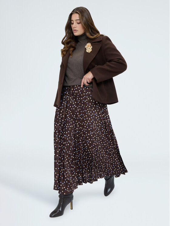 Fiorella Rubino Fiorella Rubino Cappotto invernale 8024T000372N032 Marrone A-Line Fit